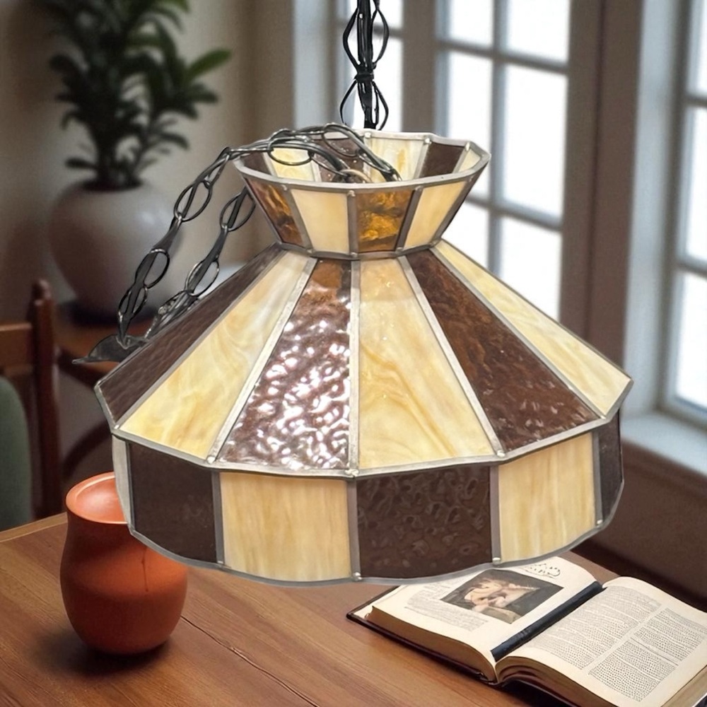 Stained Glass Pendant Light